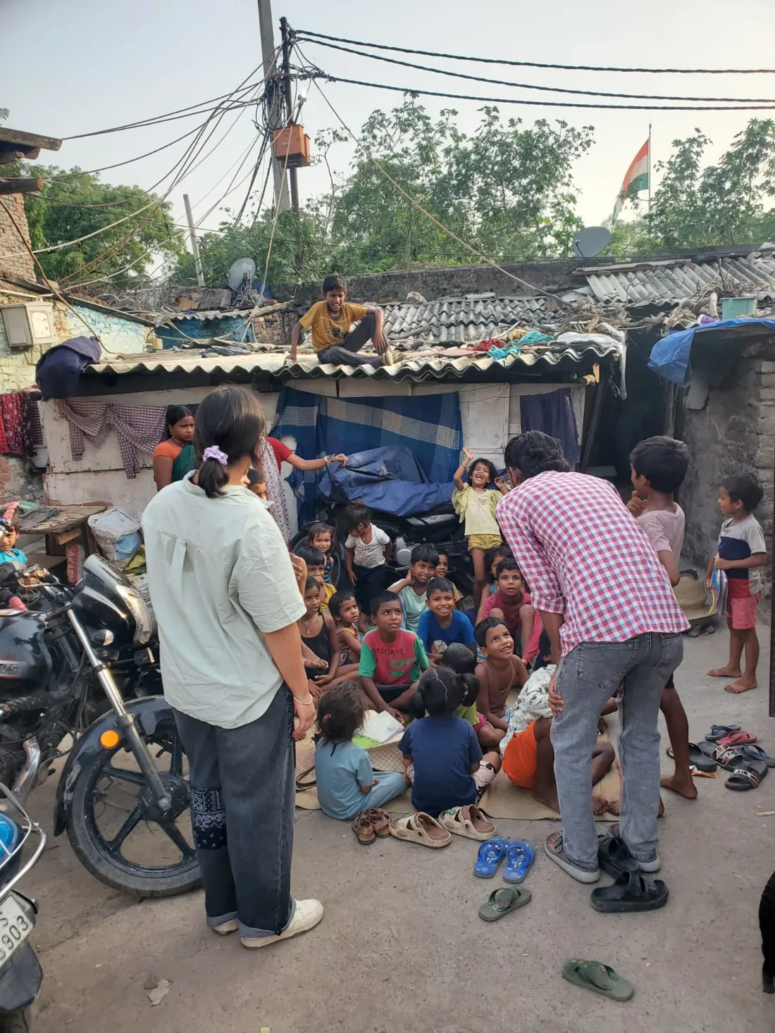 India community healing session